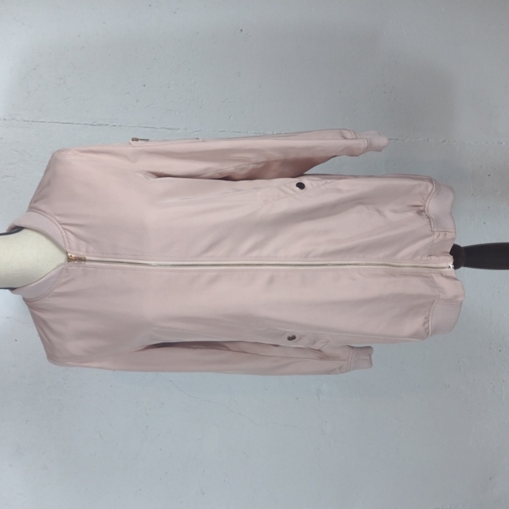 SAN SOUCI Bomber Trench Pink Blush Sz Small